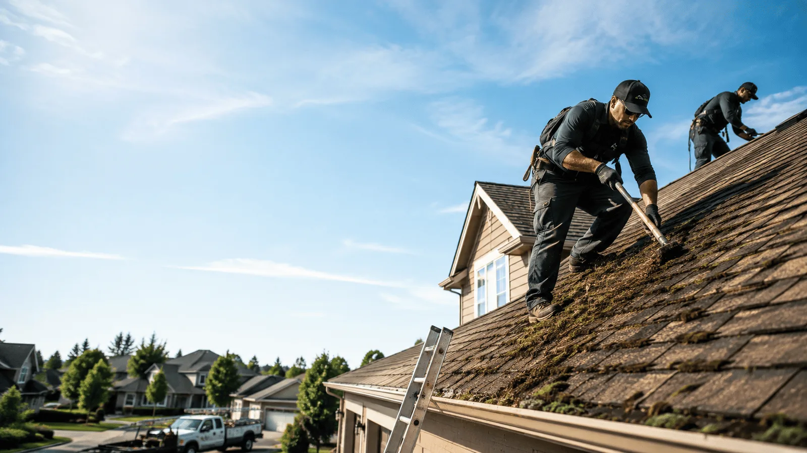 Roof Moss Removal in Evansville, WY near me